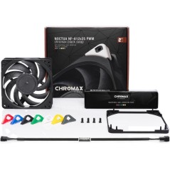 Noctua NF-A12x25 Fan 1-pack - Premium 120mm Black Fan for Optimal Cooling Performance